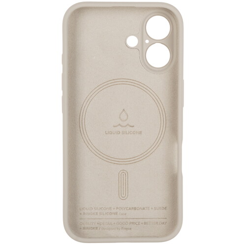 Купить Накладка  Ringke Silicone Magnetic для Apple iPhone 16 серый  5619817. Характеристики, отзывы и цены в Донецке