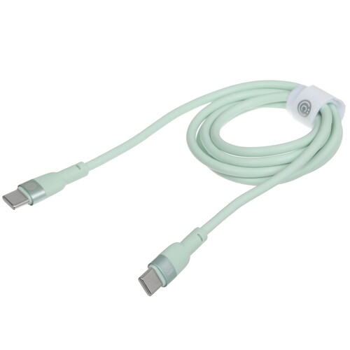 Купить Кабель круглый ВСЕГАЗИН USB Type-C - USB Type-C зеленый 1 м  5482487. Характеристики, отзывы и цены в Донецке