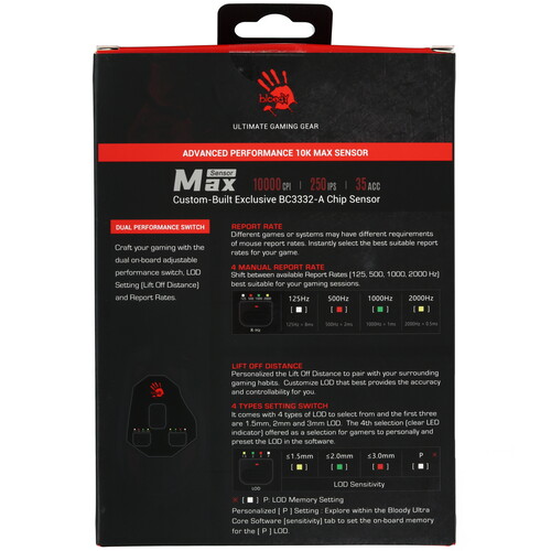 Купить Мышь проводная A4Tech Bloody W70 Max  белый  9280321. Характеристики, отзывы и цены в Донецке
