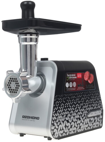 Купить Мясорубка электрическая Redmond RMG-1222 черный  1170115. Характеристики, отзывы и цены в Донецке
