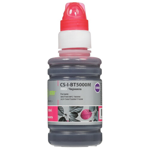 Купить Чернила водорастворимые Cactus CS-I-BT5000M пурпурный  1360768. Характеристики, отзывы и цены в Донецке