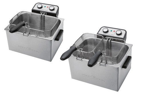 Купить Фритюрница Profi Cook PC-FR 1038 серебристый  5315246. Характеристики, отзывы и цены в Донецке