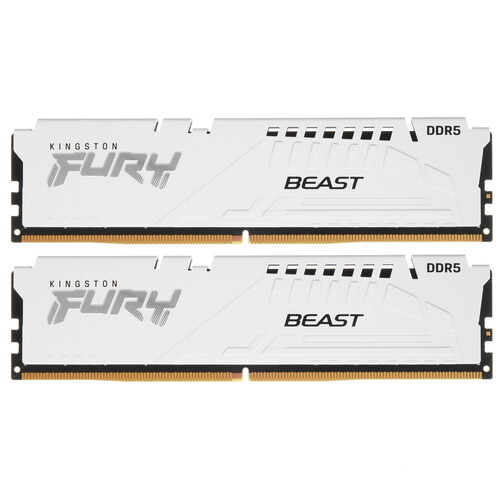 Купить Оперативная память Kingston FURY Beast White  5406619. Характеристики, отзывы и цены в Донецке