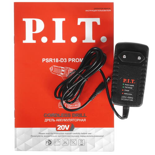 Купить Дрель-шуруповерт P.I.T. PSR 18-D3 Promo  9906898. Характеристики, отзывы и цены в Донецке