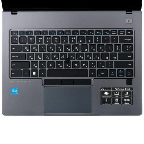 Купить 13.9" Ноутбук MAIBENBEN P415 серый  5483686. Характеристики, отзывы и цены в Донецке