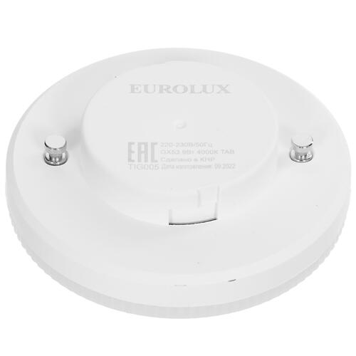 Купить Лампа светодиодная Eurolux LL-E-TAB-9W-230-4K-GX53  5401710. Характеристики, отзывы и цены в Донецке