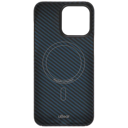 Купить Накладка  uBear Supreme Kevlar для Apple iPhone 15 Pro Max синий/черный  5460665. Характеристики, отзывы и цены в Донецке