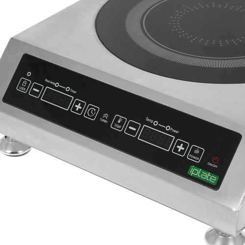 Купить Плита компактная электрическая iPlate ALISA серебристый  5336183. Характеристики, отзывы и цены в Донецке