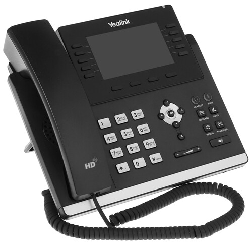 Купить Телефон VoIP Yealink SIP-T46U черный  1624581. Характеристики, отзывы и цены в Донецке