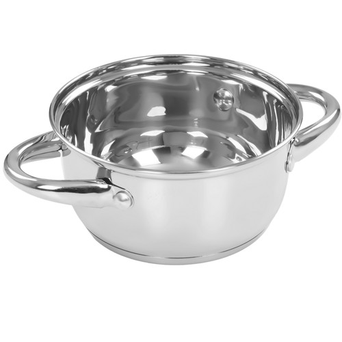 Купить Кастрюля Appetite Greta GS02113 1 л 14 см серебристый  9294701. Характеристики, отзывы и цены в Донецке
