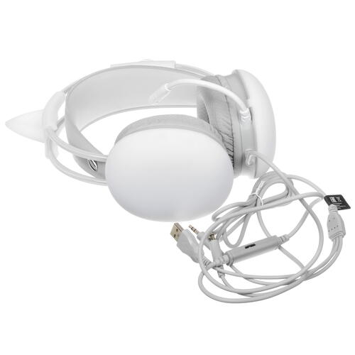 Купить Проводные наушники DEXP GH-5000 Aurora белый 2023  5410587. Характеристики, отзывы и цены в Донецке