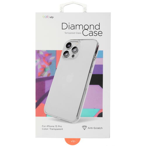 Купить Накладка  VLP Diamond Case для Apple iPhone 15 Pro прозрачный  5460441. Характеристики, отзывы и цены в Донецке