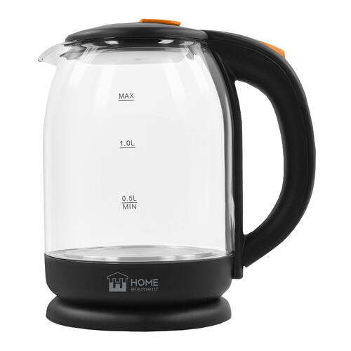 Купить Электрочайник HOME ELEMENT HE-KT191 оранжевый  9091563. Характеристики, отзывы и цены в Донецке