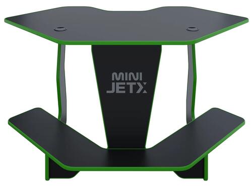 Купить Стол компьютерный VMMGAME JETXmini DARK черный/зеленый  9115364. Характеристики, отзывы и цены в Донецке