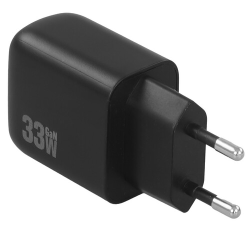 Купить Сетевое зарядное устройство ECOVINKA GAN-33UE черный  9139787. Характеристики, отзывы и цены в Донецке