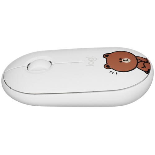 Купить Мышь беспроводная Logitech Pebble M350 [910-005781] белый  5404490. Характеристики, отзывы и цены в Донецке