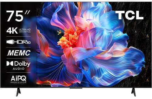 Купить 75" (190.5 см) Телевизор TCL 75P6K черный  5620102. Характеристики, отзывы и цены в Донецке