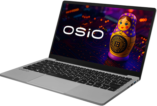 Купить 14" Ноутбук OSiO FocusLine F140i-017 серый  5646850. Характеристики, отзывы и цены в Донецке