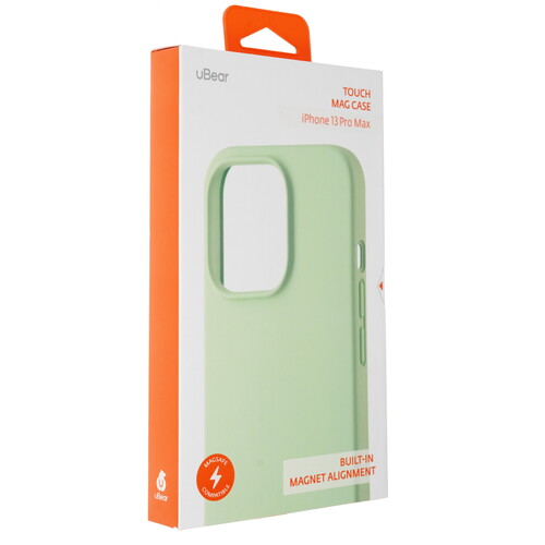 Купить Накладка  uBear Touch Mag Case для Apple iPhone 13 Pro Max зеленый  4874367. Характеристики, отзывы и цены в Донецке