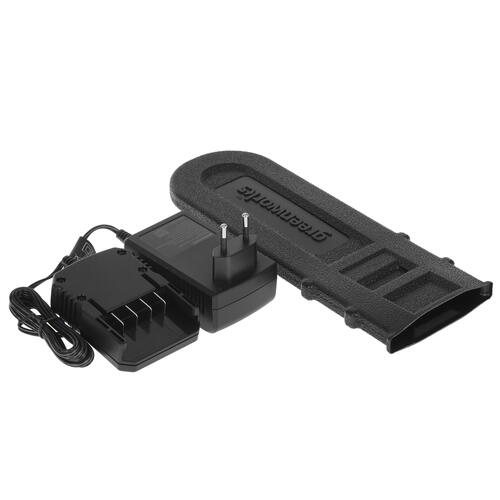 Купить Аккумуляторная цепная пила GreenWorks G24CS25K4  шина - 25 см (10")  5081471. Характеристики, отзывы и цены в Донецке