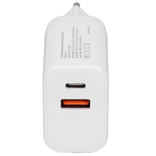 Купить Сетевое зарядное устройство Borasco Super Charge белый  5485537. Характеристики, отзывы и цены в Донецке