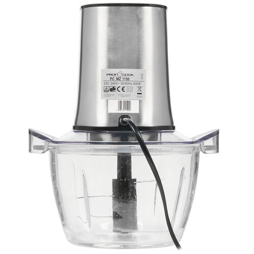 Купить Измельчитель  Profi Cook PC-MZ 1150 серебристый  8195799. Характеристики, отзывы и цены в Донецке