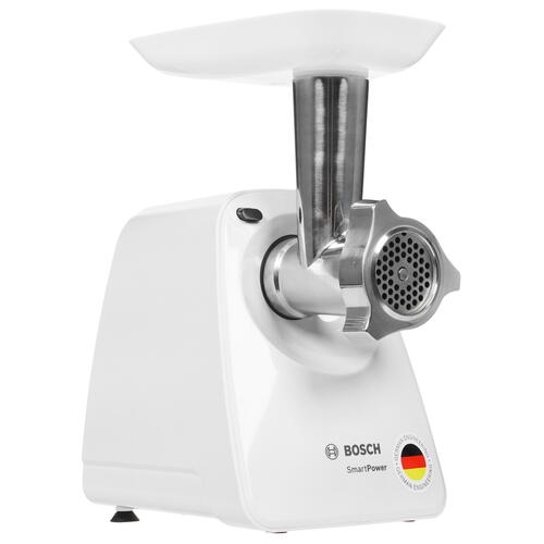Купить Мясорубка электрическая Bosch SmartPower MFW2514W белый  8171615. Характеристики, отзывы и цены в Донецке