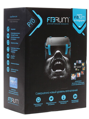 Купить Очки виртуальной реальности Fibrum PRO синий  1047080. Характеристики, отзывы и цены в Донецке