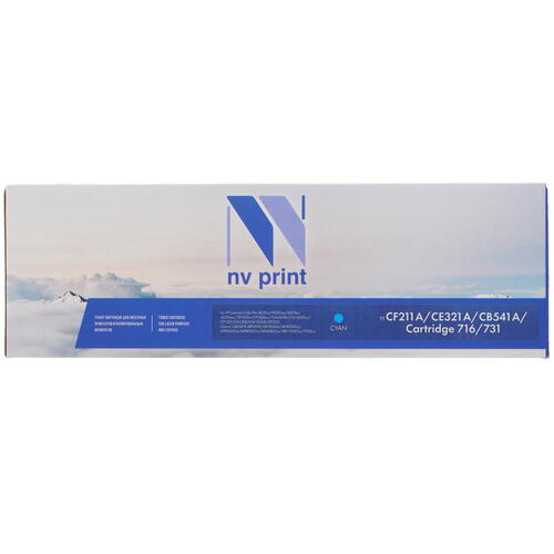 Купить Картридж лазерный NV Print NV-CF211A/CE321A/CB541A/NV716/731 голубой  5367730. Характеристики, отзывы и цены в Донецке