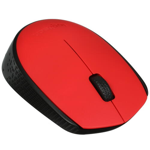 Купить Мышь беспроводная Logitech M170 [910-004648] красный  5059899. Характеристики, отзывы и цены в Донецке