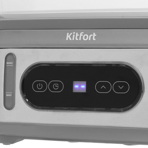 Купить Пароварка Kitfort КТ-6280 серый  9222111. Характеристики, отзывы и цены в Донецке