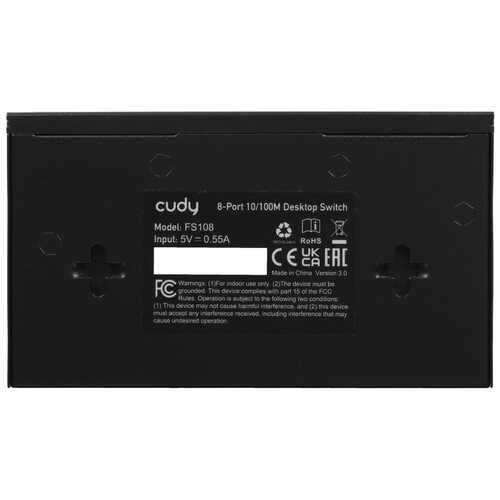 Купить Коммутатор Cudy FS108  9203632. Характеристики, отзывы и цены в Донецке