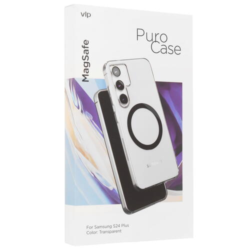 Купить Накладка  VLP Puro Case MagSafe для Samsung Galaxy S24+ прозрачный  5460476. Характеристики, отзывы и цены в Донецке