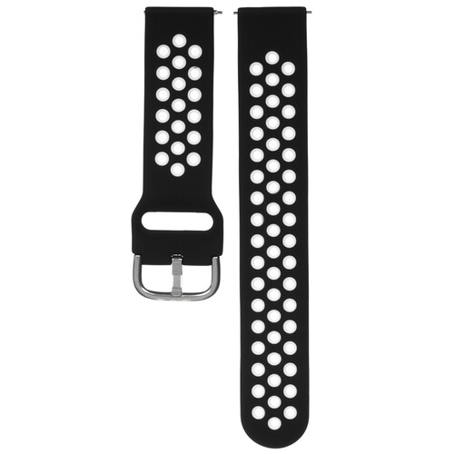 Купить Ремешок Aceline универсальный 20 мм черный/белый  9089815. Характеристики, отзывы и цены в Донецке