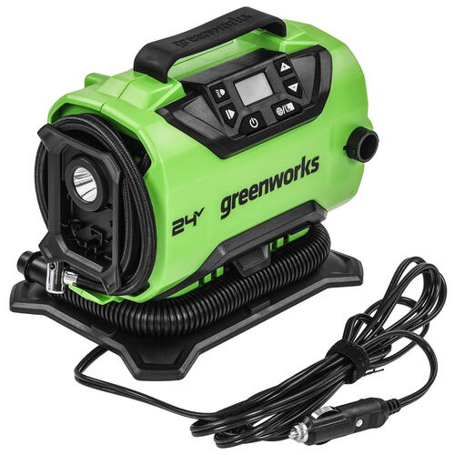 Купить Компрессор для шин Greenworks ACG301  9083873. Характеристики, отзывы и цены в Донецке