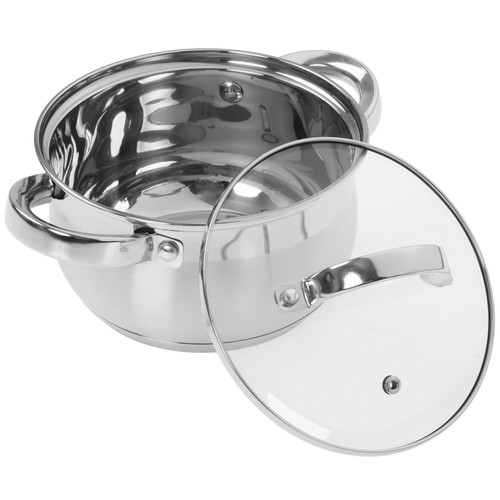 Купить Кастрюля Appetite Elisa JL03193 1.8 л 16 см серебристый  9294698. Характеристики, отзывы и цены в Донецке