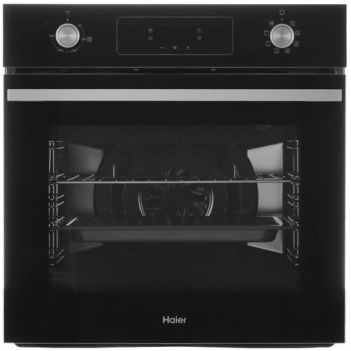 Купить Электрический духовой шкаф Haier HOD-P08WGB черный  5066431. Характеристики, отзывы и цены в Донецке