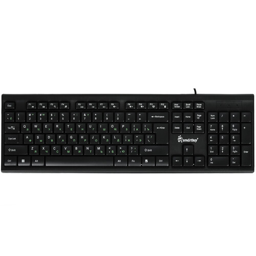 Купить Клавиатура+мышь  проводная  Smartbuy SBC-114282-K черный  9096704. Характеристики, отзывы и цены в Донецке