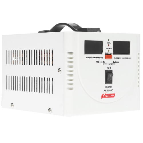 Купить Стабилизатор напряжения PowerMan AVS 500D  0188172. Характеристики, отзывы и цены в Донецке