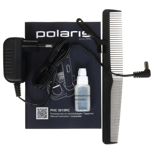 Купить Машинка для стрижки Polaris PHC 3015RC черный  1116460. Характеристики, отзывы и цены в Донецке
