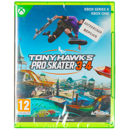 Купить Игра Tony Hawk's Pro Skater 3 + 4 (Xbox Series S, Xbox Series X)  5635481. Характеристики, отзывы и цены в Донецке