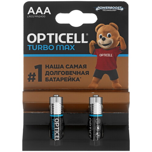 Купить Батарейка Opticell Turbo Max AAA (LR03/FR03)  5642110. Характеристики, отзывы и цены в Донецке