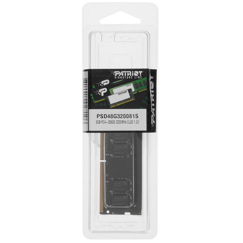 Купить Оперативная память SODIMM Patriot Signature Line [PSD48G320081S] 8 ГБ  1697755. Характеристики, отзывы и цены в Донецке