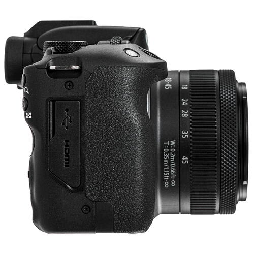 Купить Беззеркальный фотоаппарат Canon EOS R50 Kit 18-45 RF черный  5414492. Характеристики, отзывы и цены в Донецке