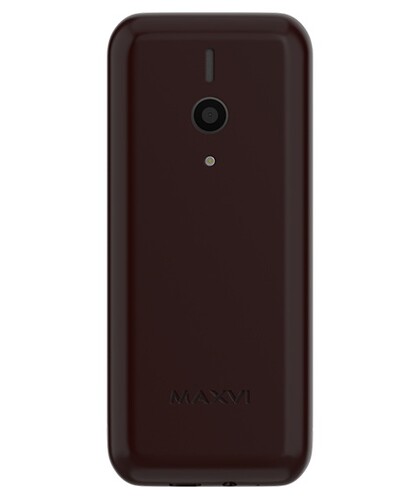 Купить Сотовый телефон Maxvi C27 коричневый/черный  9940871. Характеристики, отзывы и цены в Донецке