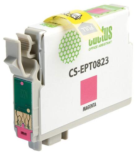 Купить Картридж Cactus CS-EPT0823 пурпурный  7930587. Характеристики, отзывы и цены в Донецке