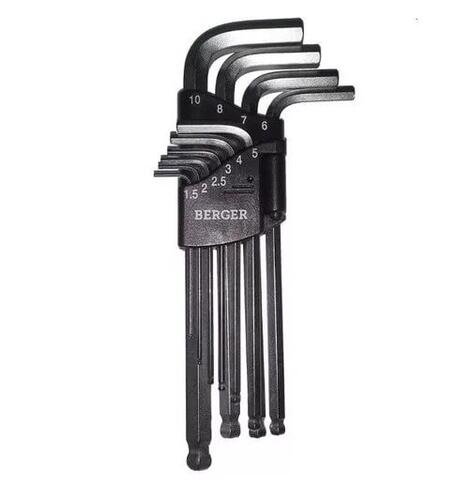 Купить Набор ключей BERGER BG-10SHW  1250933. Характеристики, отзывы и цены в Донецке