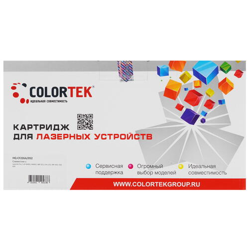 Купить Картридж лазерный Colortek CF226A/C-052 черный  5367236. Характеристики, отзывы и цены в Донецке
