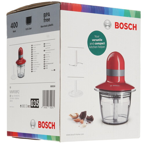 Купить Измельчитель  Bosch MMR08R2 красный  8183511. Характеристики, отзывы и цены в Донецке
