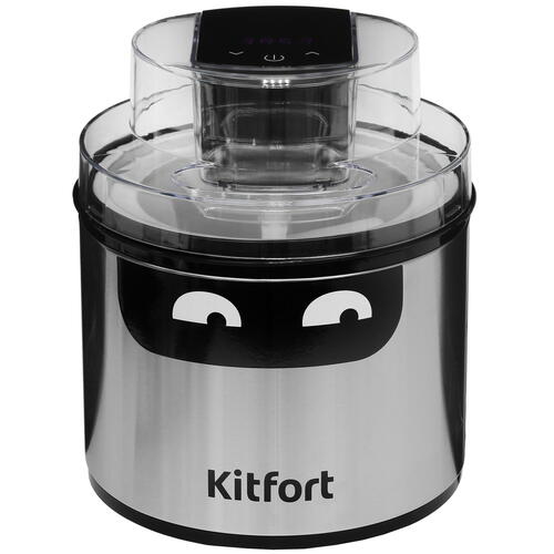 Купить Мороженица Kitfort КТ-1828 серебристый  9002690. Характеристики, отзывы и цены в Донецке